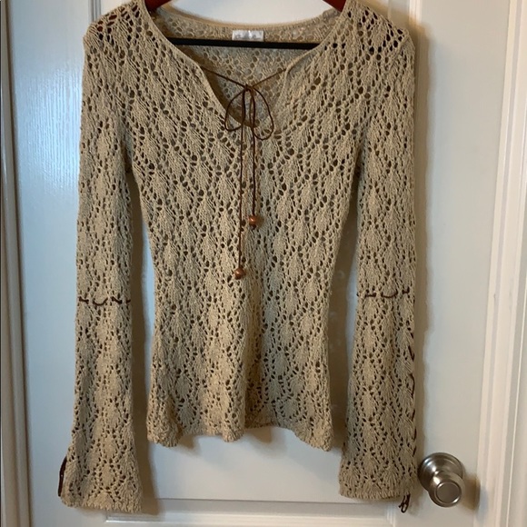 Charlotte Russe Tops - Charlotte Russe | Boho Knit Pullover